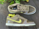 Authentic UNDEFEATED x Nike DUNK Low Canteen/Lemon Frost