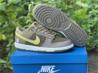 Authentic UNDEFEATED x Nike DUNK Low Canteen/Lemon Frost