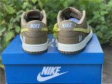 Authentic UNDEFEATED x Nike DUNK Low Canteen/Lemon Frost
