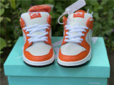 Authentic Nike Dunk Low Orange/White