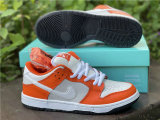 Authentic Nike Dunk Low Orange/White