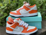 Authentic Nike Dunk Low Orange/White