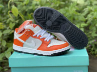 Authentic Nike Dunk Low Orange/White
