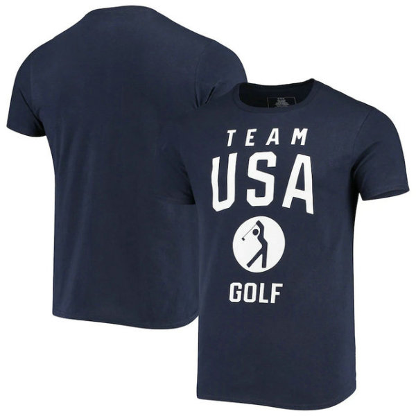 Team USA Golf Pictogram T-Shirt - Navy