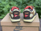 Authentic Travis Scott x Nike Air Max 1 Baroque Brown/Lemon Drop-Wheat-Chile Red
