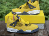 Authentic Air Jordan 4 GS “Lightning”