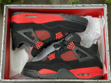 Authentic Air Jordan 4 GS “Red Thunder”