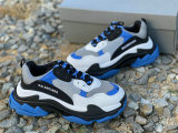 Balenciaga Triple-S White/Black/Blue/Grey