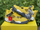 Authentic Air Jordan 4 GS “Lightning”