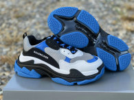 Balenciaga Triple-S White/Black/Blue/Grey