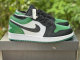 Authentic Air Jordan 1 GS Low “Green Toe”