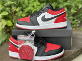 Authentic Air Jordan 1 Low “Bred Toe”
