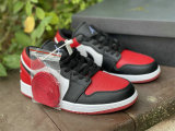 Authentic Air Jordan 1 Low “Bred Toe”