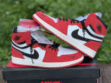 Authentic Air Jordan 1 High Switch Red/Black/White