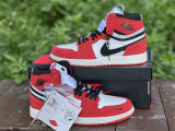 Authentic Air Jordan 1 High Switch Red/Black/White