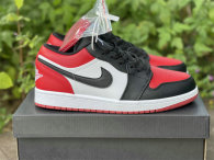 Authentic Air Jordan 1 Low “Bred Toe”