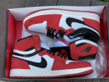 Authentic Air Jordan 1 High Switch Red/Black/White