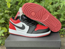 Authentic Air Jordan 1 GS Low “Bred Toe”