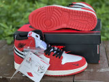 Authentic Air Jordan 1 High Switch Red/Black/White