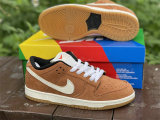 Authentic Nike Dunk Low DK-Russet/Sail-Black