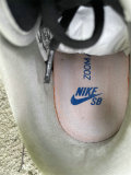 Authentic Nike Dunk Low Black/Grey/Orange/Blue