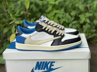 Authentic Travis Scott x Fragment x Air Jordan 1 Low OG