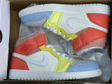 Authentic Air Jordan 1 Mid “To My First Coach” GS