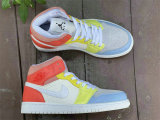 Authentic Air Jordan 1 Mid “To My First Coach” GS