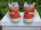 Authentic Air Jordan 1 Mid “To My First Coach” GS