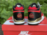 Authentic Nike Flight Legacy Black/Red/Gold