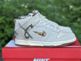 Authentic Bodega x Nike Dunk High “Legend” Beige White