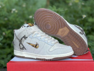 Authentic Bodega x Nike Dunk High “Legend” Beige White