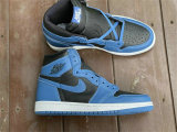 Authentic Air Jordan 1 High OG “Dark Marina Blue” GS