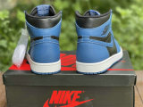 Authentic Air Jordan 1 High OG “Dark Marina Blue” GS