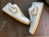 Authentic Air Jordan 1 Low White Tan GS