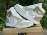 Authentic Air Jordan 1 Zoom CMFT “Olive Aura” GS