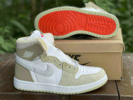Authentic Air Jordan 1 Zoom CMFT “Olive Aura” GS