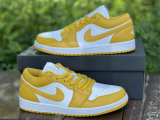 Authentic Air Jordan 1 Low “Pollen” GS