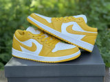 Authentic Air Jordan 1 Low “Pollen” GS