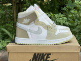 Authentic Air Jordan 1 Zoom CMFT “Olive Aura” GS