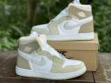 Authentic Air Jordan 1 Zoom CMFT “Olive Aura” GS