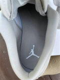 Authentic Air Jordan 1 Low Grey/White GS