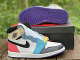 Authentic Air Jordan 1 Color Matching GS