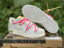 Authentic Off-White x Nike Dunk Low “17 to 50”