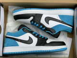 Authentic Air Jordan 1 Low “Laser Blue” GS