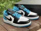 Authentic Air Jordan 1 Low “Laser Blue” GS