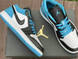 Authentic Air Jordan 1 Low “Laser Blue” GS