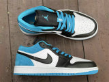 Authentic Air Jordan 1 Low “Laser Blue” GS