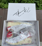 Off-White x Air Jordan 2 Low White/Varsity Red-Black