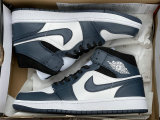 Authentic Air Jordan 1 Mid “Dark Teal” GS